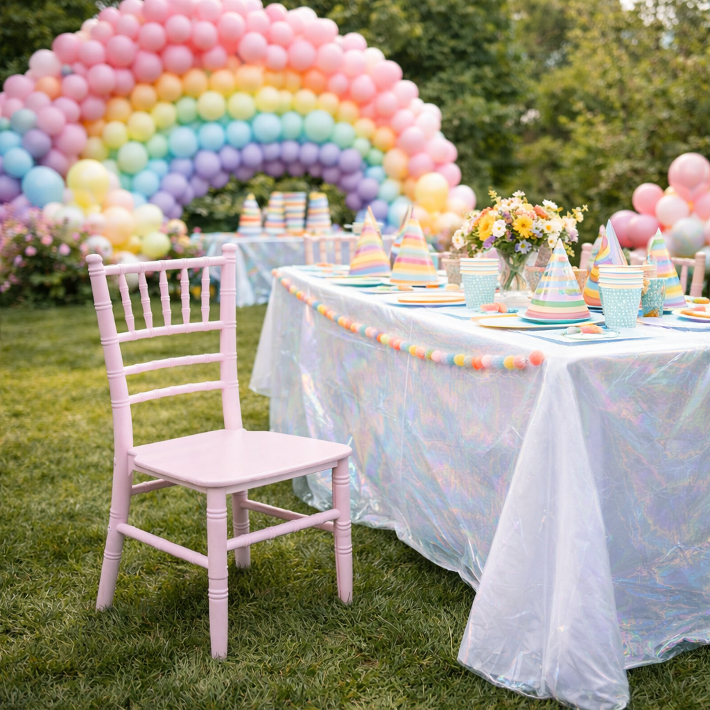 Kids Pink Chiavari Chair