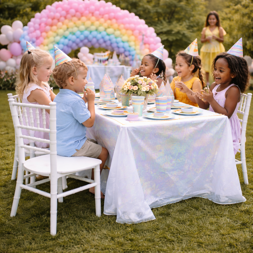 Kids White Chiavari Chair