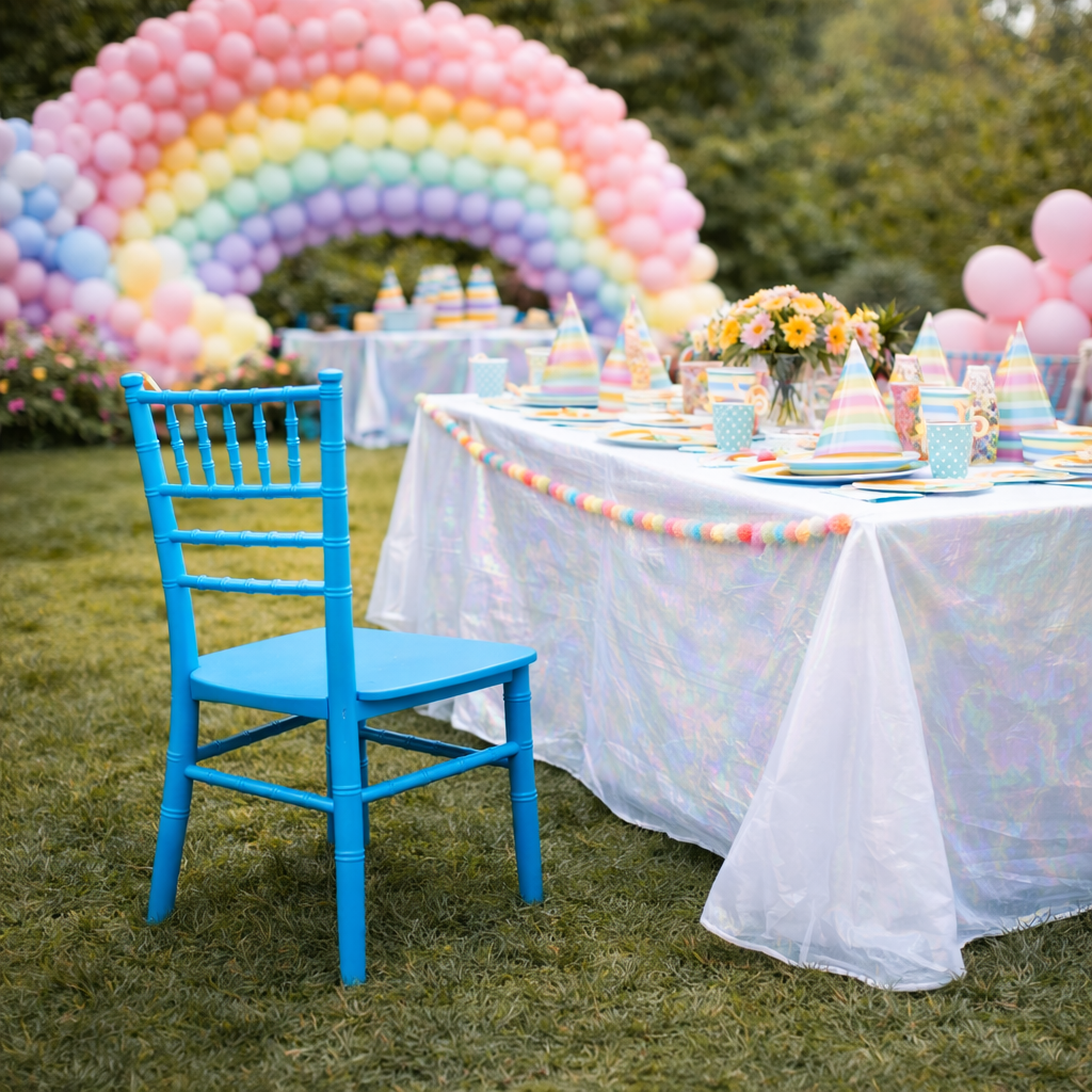 Kids Blue Chiavari Chair