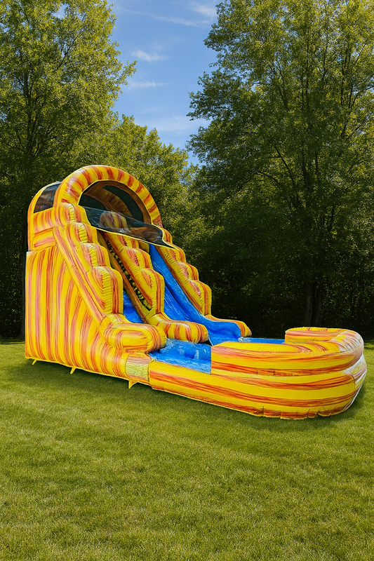 Sunburst Splash Single Lane Slide
