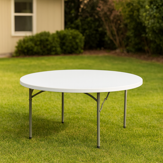 Adult 60" Round Foldable Table