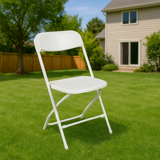 White Foldable Chair