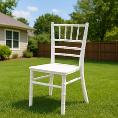 Kids White Chiavari Chair
