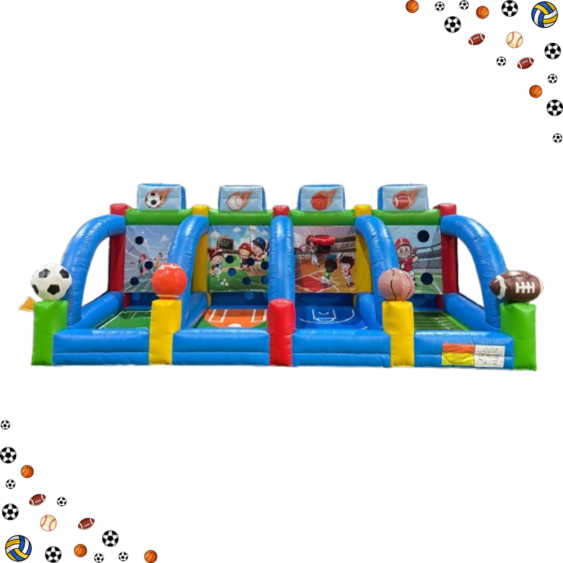 4-in-1 Inflatable Sports Game Rental