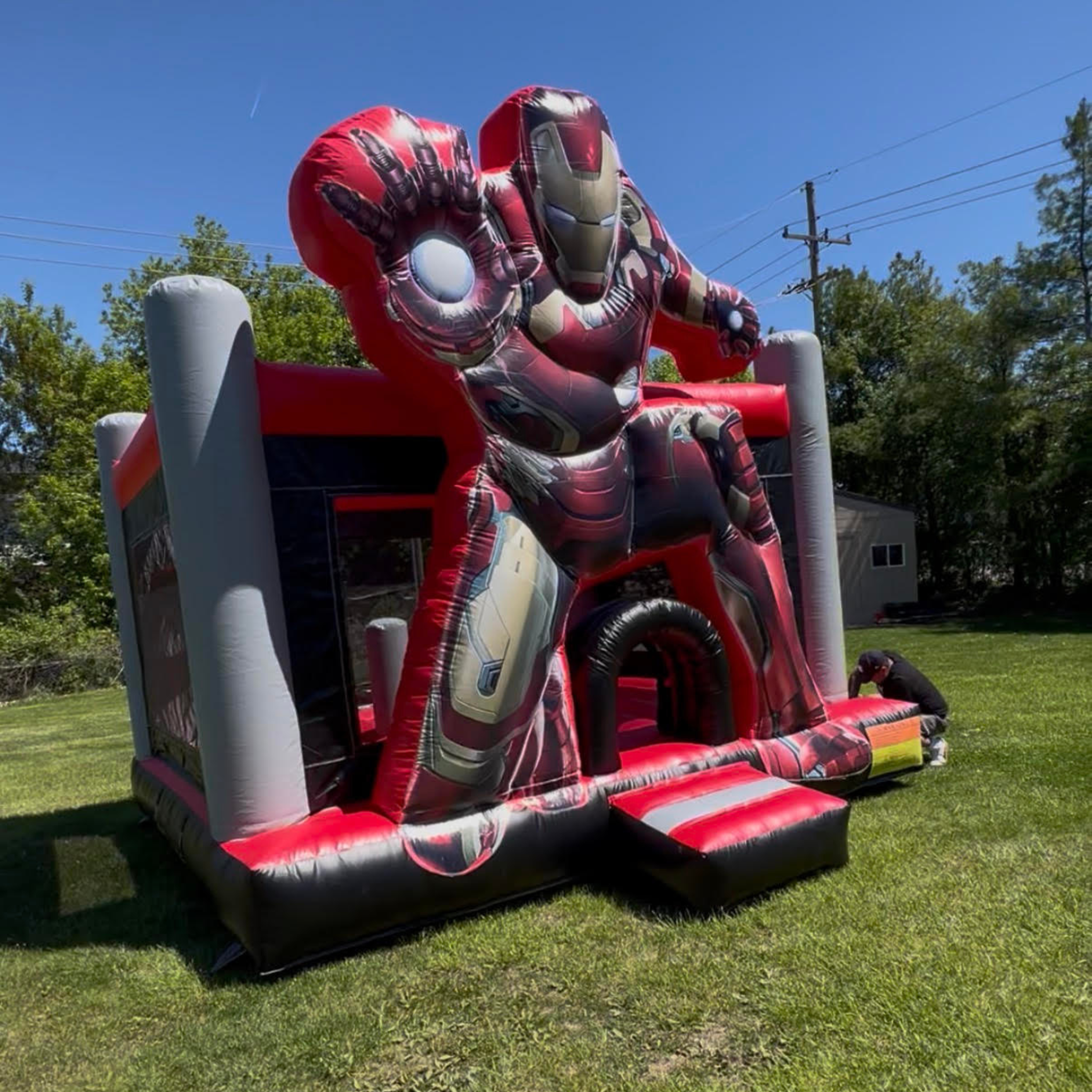 Iron Man Bounce House