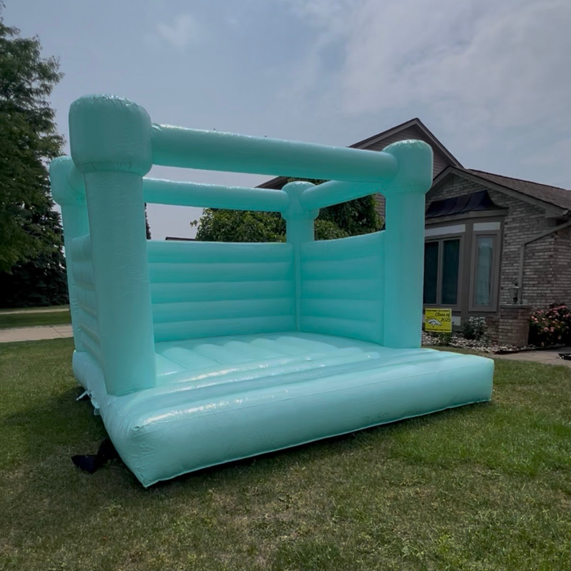 Blue Pastel Bounce House