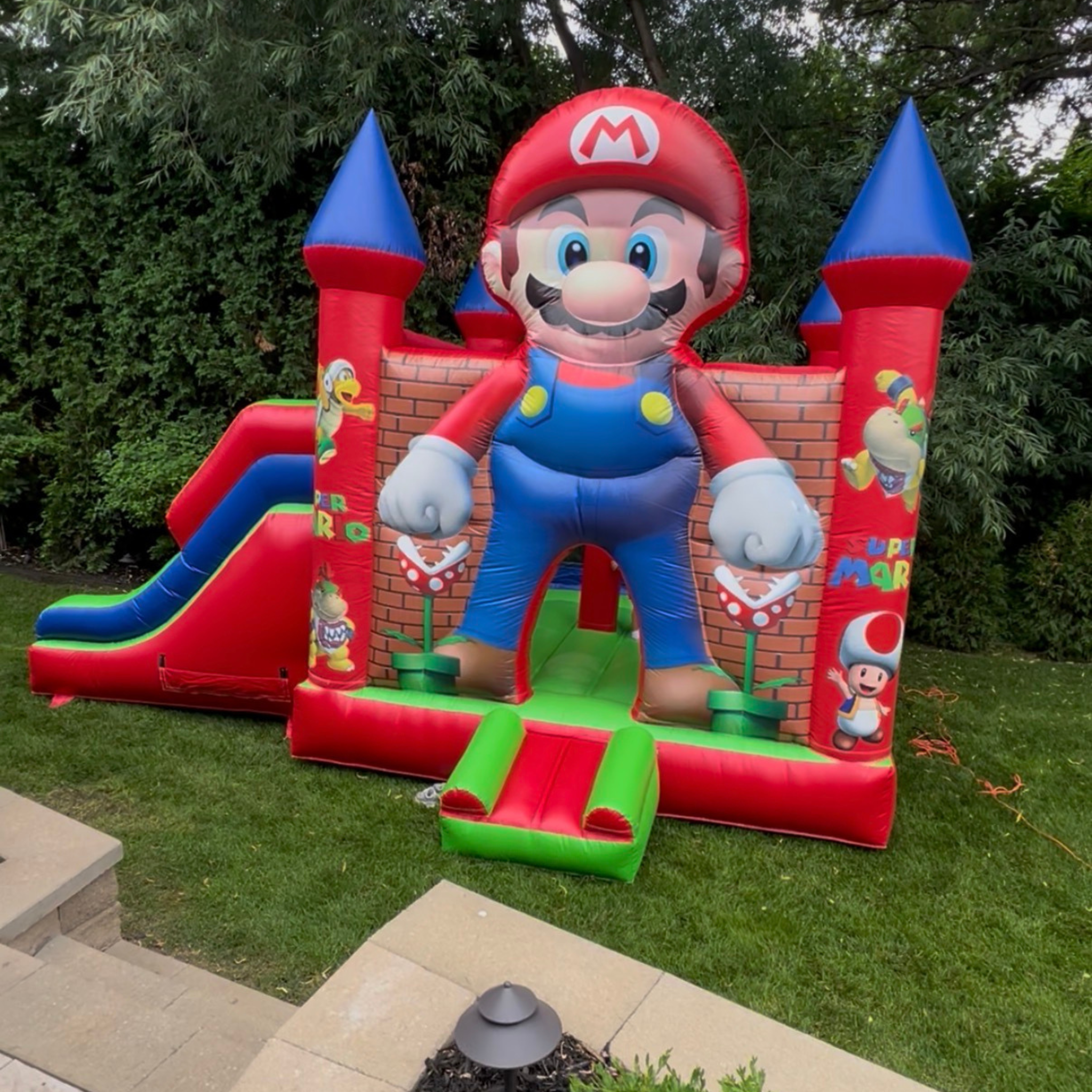 Mario Bounce House with Slide