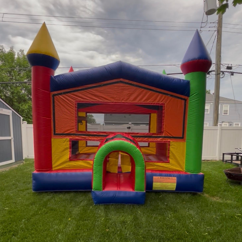 Classic Multicolor Bounce House