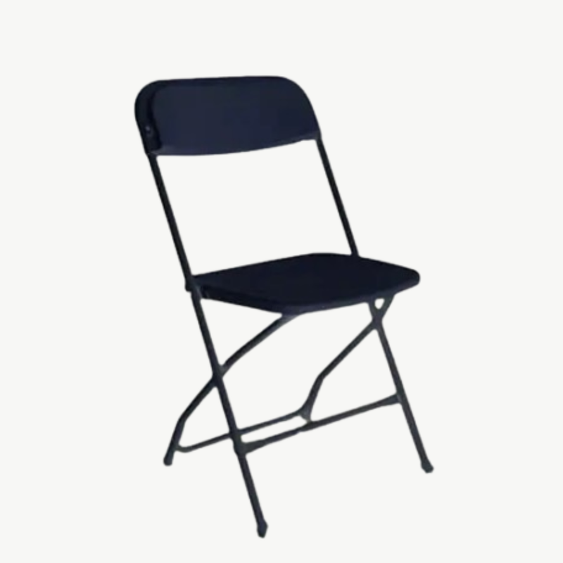 Black Adult Foldable Chair
