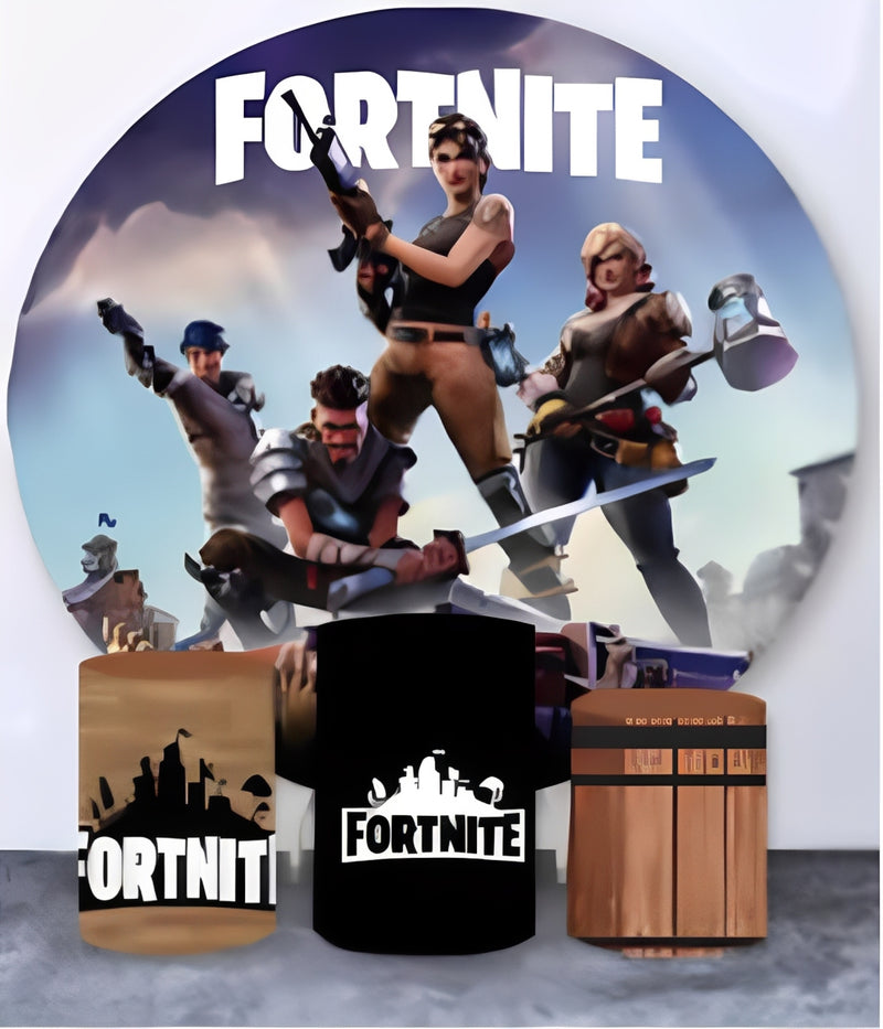 Fortnite Round Backdrop