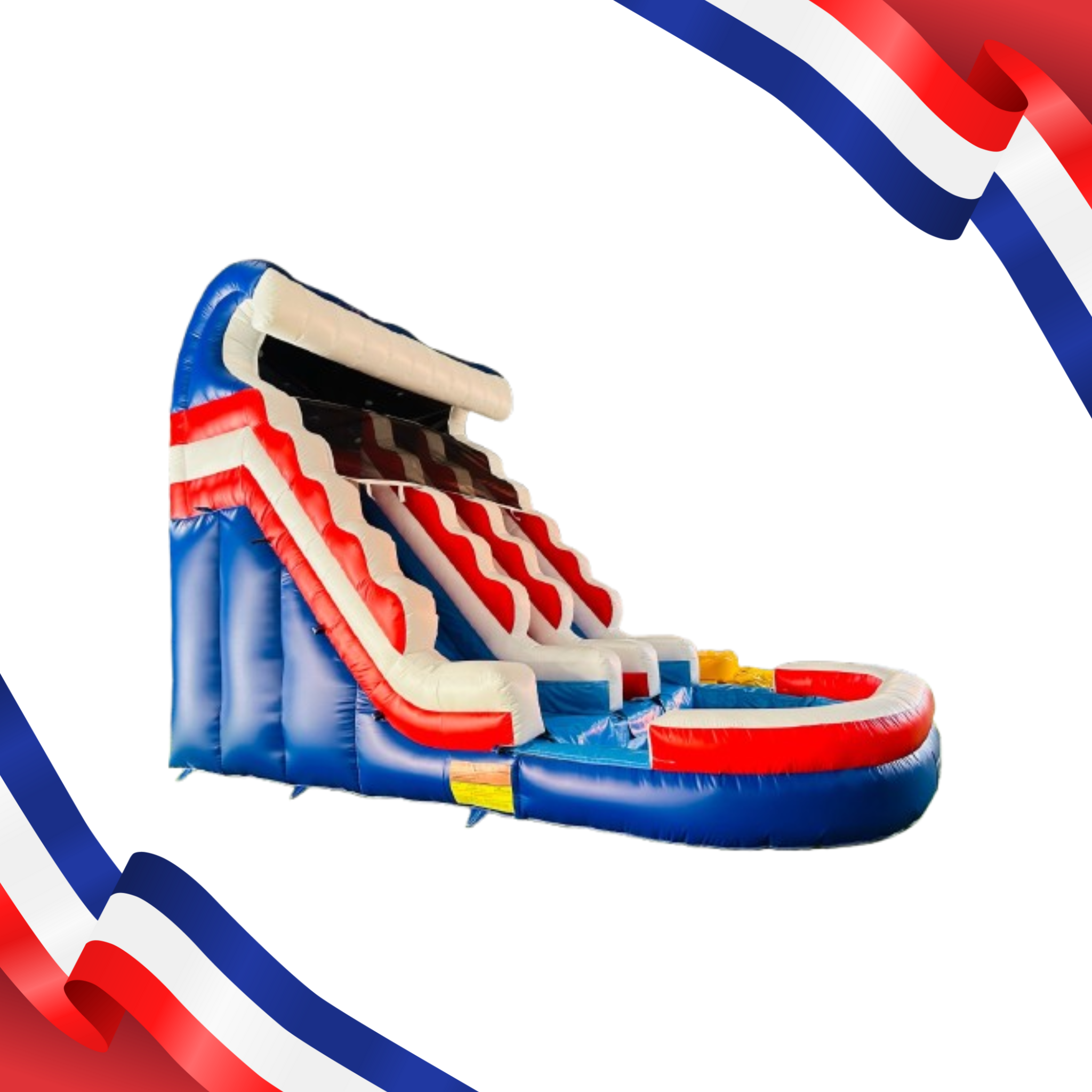 USA Dual Lane Water Slide