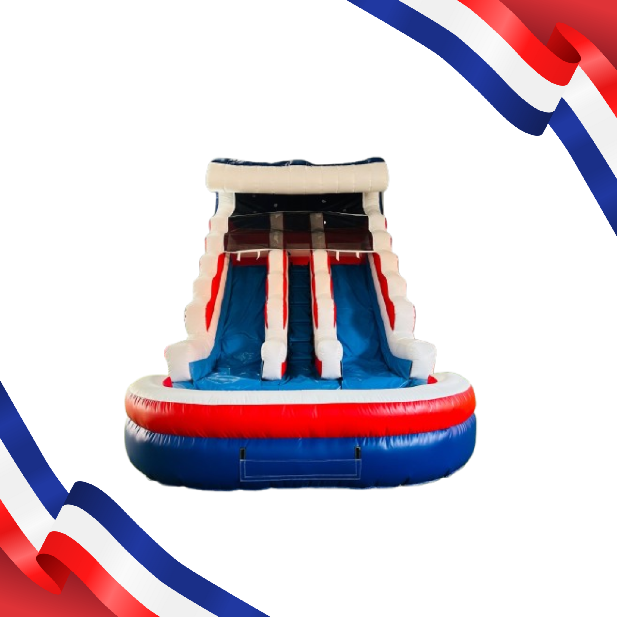 USA Dual Lane Water Slide