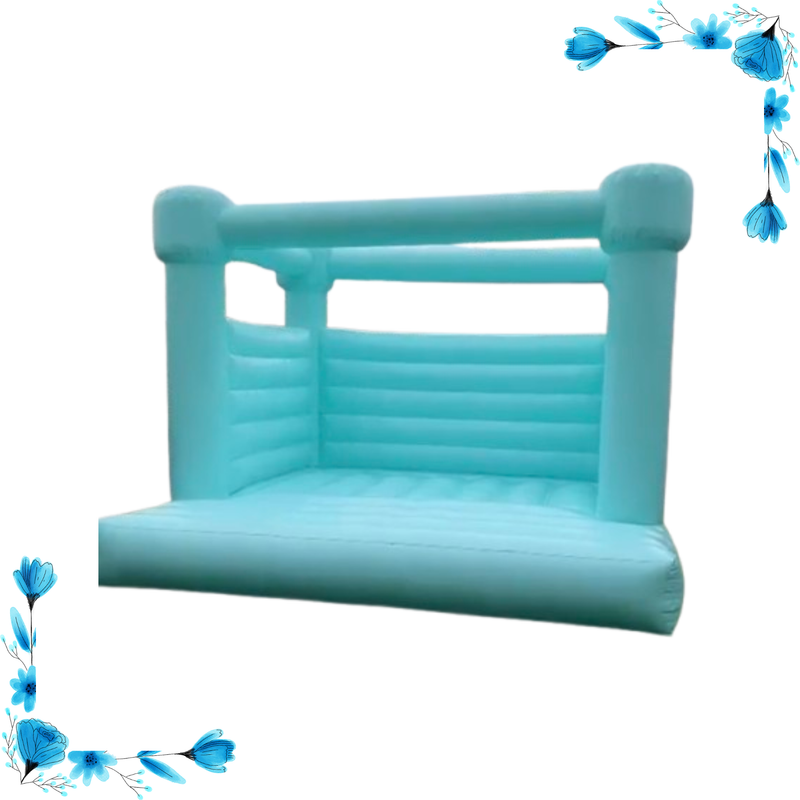 Blue Pastel Bounce House