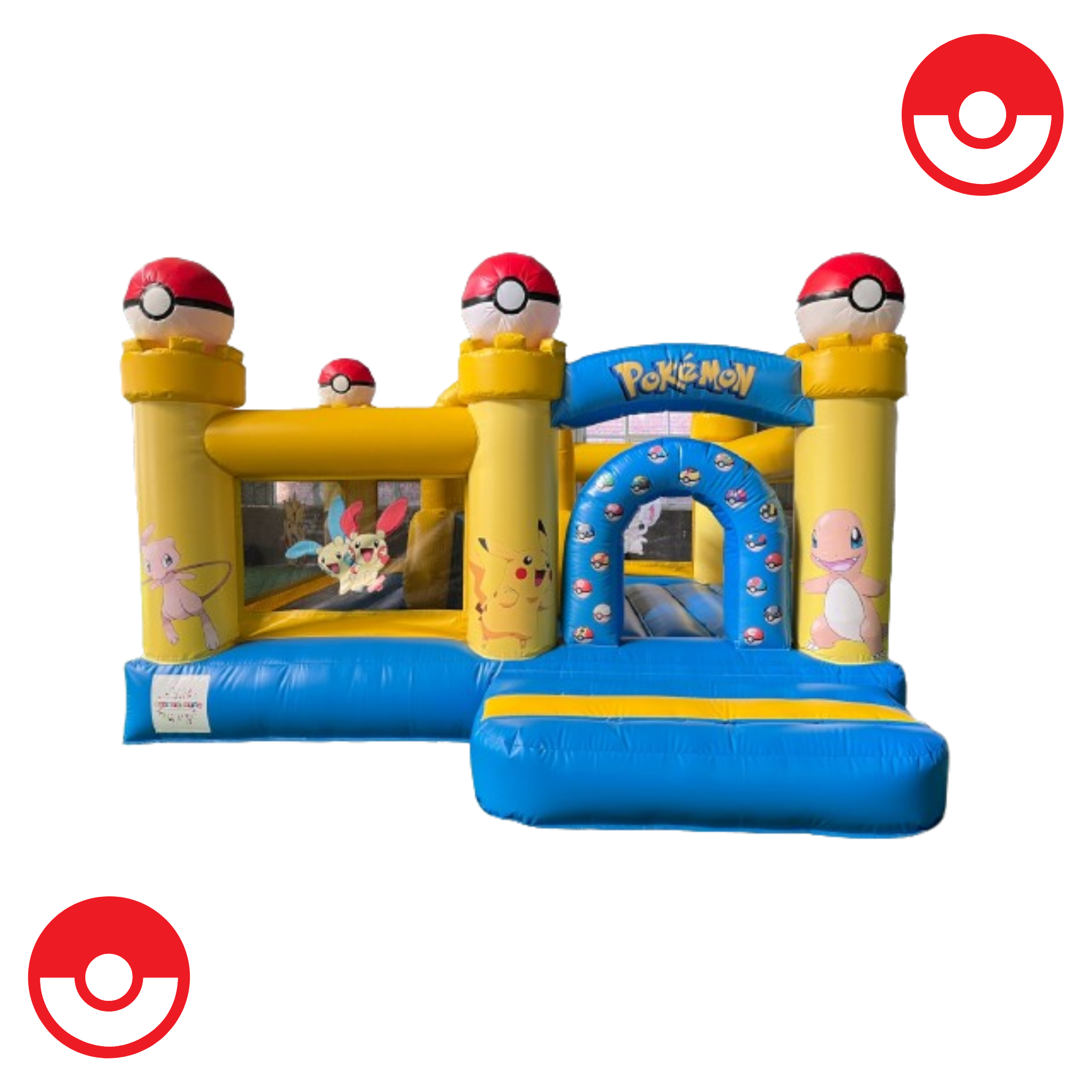 Pokemon Bounce House With Slide