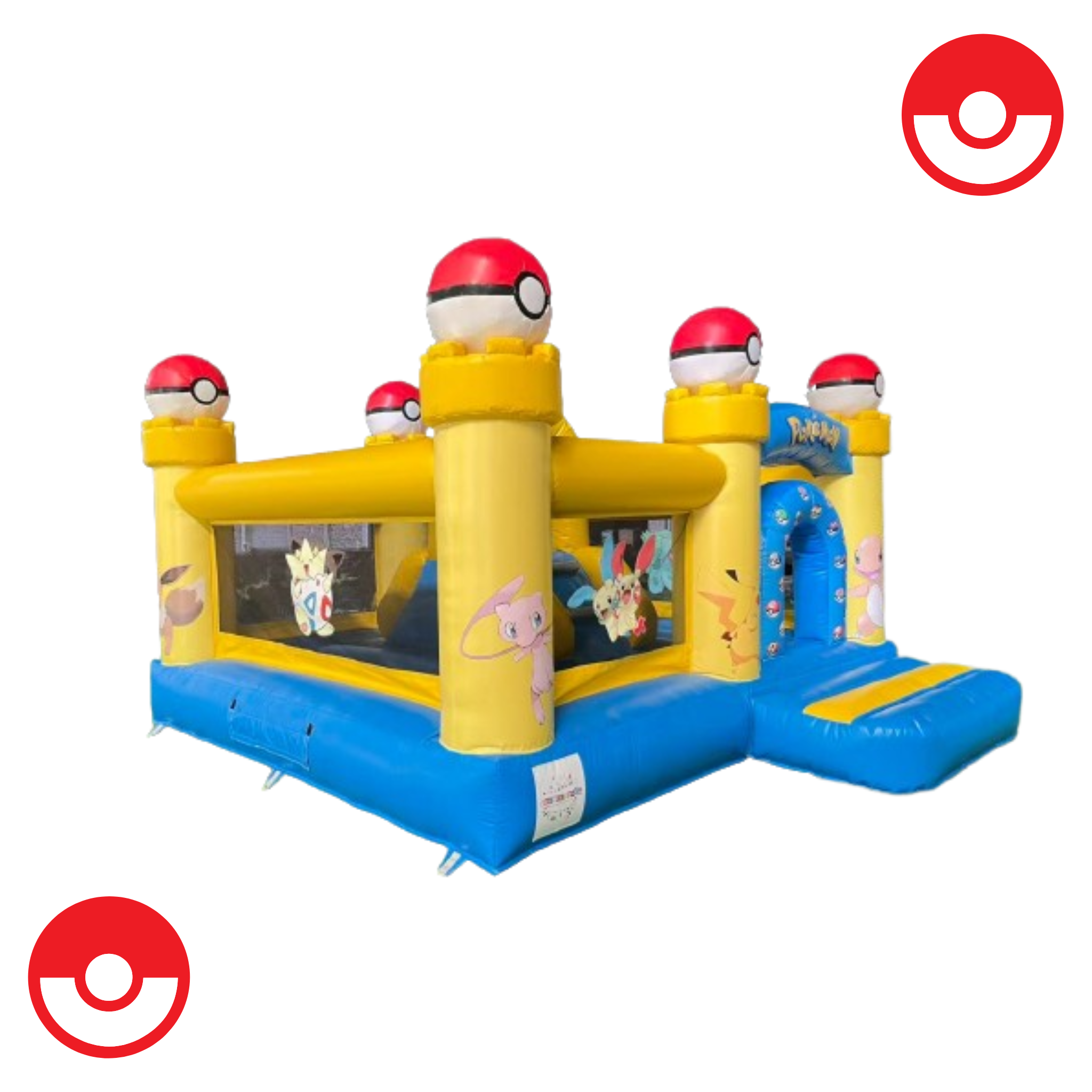 Pokemon Bounce House With Slide