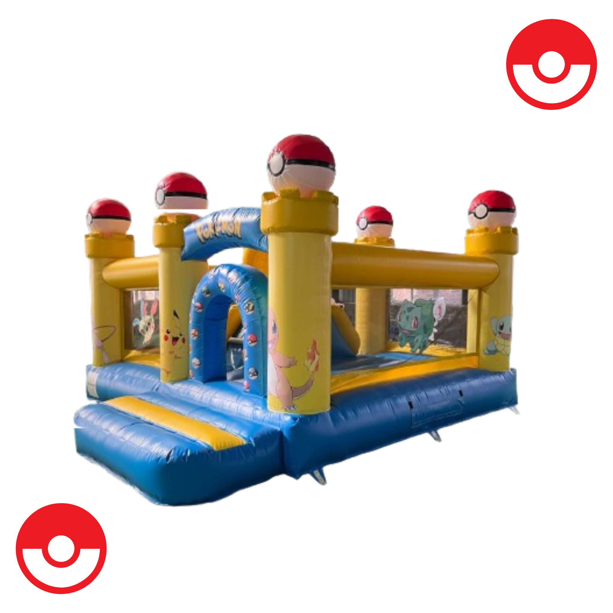 Pokemon Bounce House With Slide