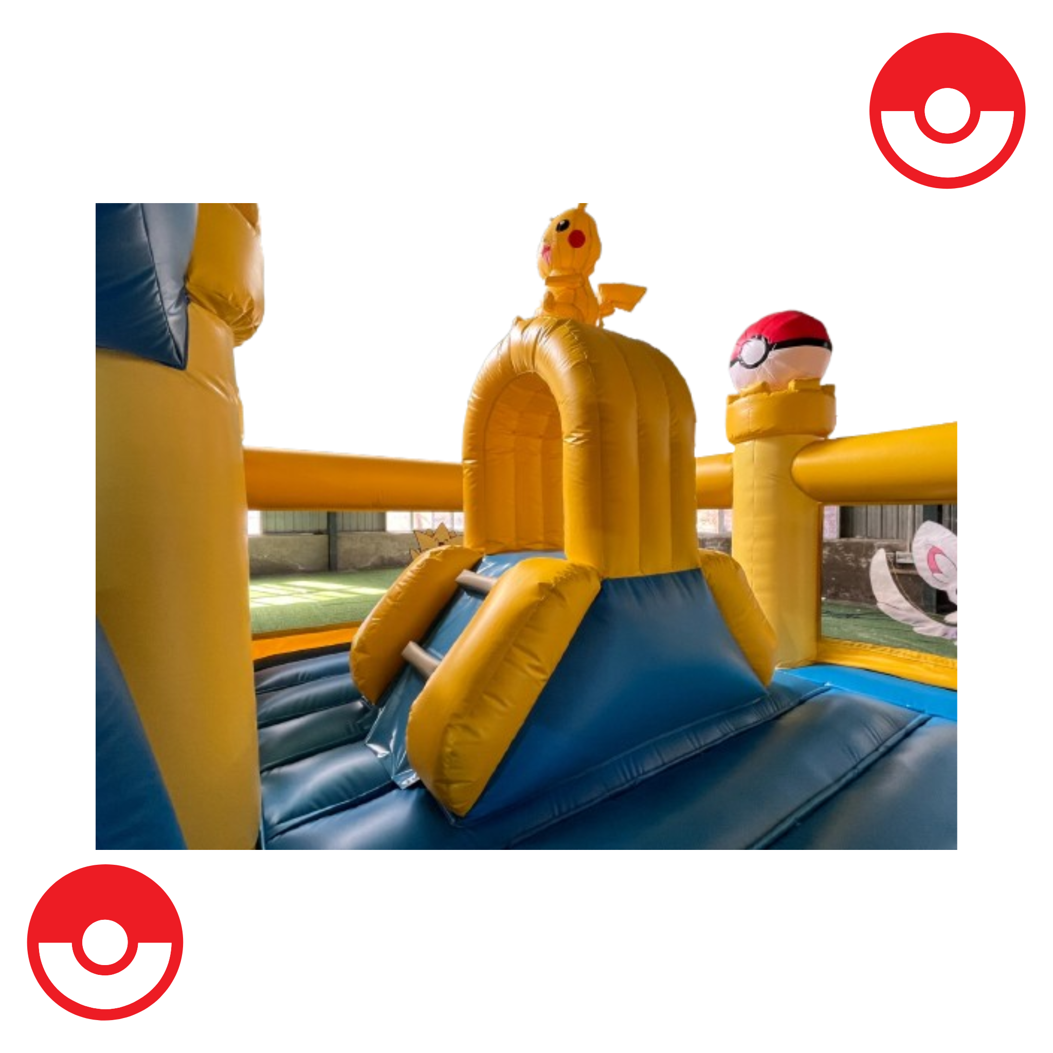 Pokemon Bounce House With Slide