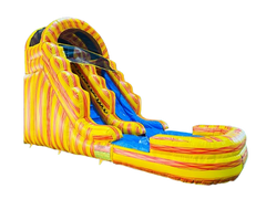 Sunburst Splash Single Lane Slide