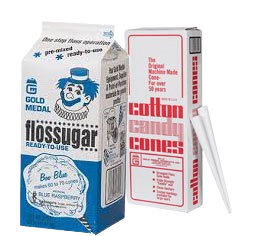 Extra Cotton Candy Supplies (50 Servings)